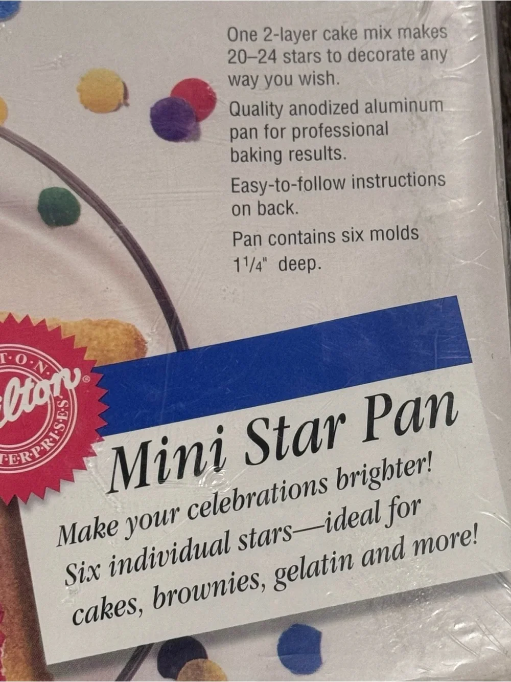Set Of 3 Wilton Cookie Treat Pans Stars Hearts Ice Cream Cone